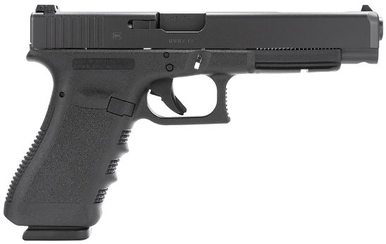 Picture of Glock Pi3530103 G35 Gen3 Competition 40 S&W 15+1 5.31" Black Polygonal Rifled Barrel, Black Frame & Slide, Finger Grooved Rough Texture Grip, Adjustable Sights, Safe Action Trigger 