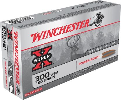 Picture of Winchester Ammo X300wsm1 Super X 300 Wsm 150 Gr Power Point 20 Per Box/ 10 Case 