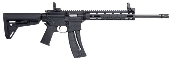 Picture of Smith & Wesson 10213 M&P15-22 Sport 22 Lr Caliber With 25+1 Capacity, 16.50" Barrel, Matte Black Metal Finish & Adjustable Magpul Moe Sl Black Stock Right Hand 