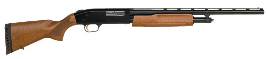 Picture of Mossberg 57110 505 20 Gauge 4+1 3" 20" Vent Rib Barrel, Dual Extractors, Ez-Reach Forend, Blued Metal Finish, Hardwood Stock, Includes Accu-Set Chokes 