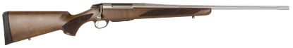 Picture of Tikka Jrtxa751 T3x Hunter 6.5X55 Swedish 3+1 22.40" Fluted Barrel, Stainless Steel Metal Finish, Oiled Wood Stock 