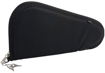 Picture of Allen 7411 Locking Handgun Case Black Endura, Ykk Zippers & Foam Padding Includes 2 Keys 11" L 