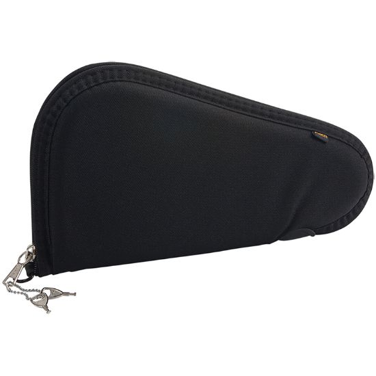 Picture of Allen 7413 Locking Handgun Case Black Endura, Ykk Zippers & Foam Padding Includes 2 Keys 13" L 