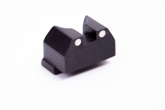 Picture of Arex Steel Rear Sight With White Center Dots For Rex Zero 1 Pistols