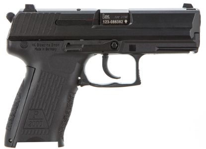 Picture of Hk 81000049 P2000 V3 Full Size Frame 40 S&W 12+1, 3.66" Black Steel Barrel, Serrated Steel Slide, Polymer Frame W/Picatinny Rail, Black Interchangeable Backstrap Grip, Ambidextrous 