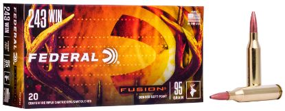 Picture of Federal F243fs1 Fusion 243 Win 95 Gr Fusion Soft Point 20 Per Box/ 10 Case 