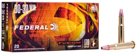 Picture of Federal F3030fs2 Fusion 30-30 Win 170 Gr Fusion Soft Point 20 Per Box/ 10 Case 