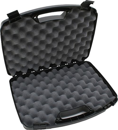 Picture of Mtm Case-Gard 80940 Double Handgun Case Black Polypropylene Holds 2 Handguns W/ Up To 8' Barrels 