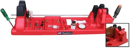 Picture of Mtm Case-Gard Gv30 Gun Vise Red Plastic Rifle/Shotgun 