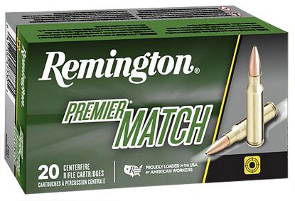 Picture of Remington Ammunition 27680 Premier Match 223 Rem 69 Gr Sierra Matchking Bthp 20 Per Box/ 10 Cs 