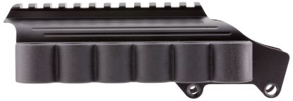 Picture of Tacstar 1081035 Sidesaddle Rail Mount Shotgun 12 Gauge Black Polymer W/Aluminum Mounting Plate With Rail For Remington 870,1100,1187 