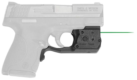 Picture of Crimson Trace 01-5840-1 Ll-801G Green Laserguard Pro Black Smith & Wesson M&P Shield 