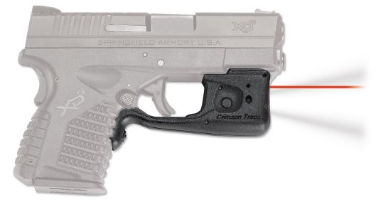 Picture of Crimson Trace 01-5790-1 Ll-802 Laserguard Pro Black Red Laser Springfield Armory Xd-S 