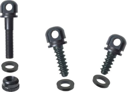 Picture of Outdoor Connection Bo5 Swivel Base Set Bo5 Black Steel Includes 7/8" Mcscrew, 1/2" & 3/4" Wood Screw Base, 3 Spacers 