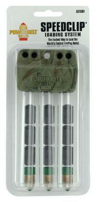 Picture of Powerbelt Bullets Ac1501 Speedclip Loader Green Plastic Capacity 3 