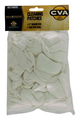 Picture of Cva Ac1455c Cleaning Patches 2" Cotton 500 Per Pkg 