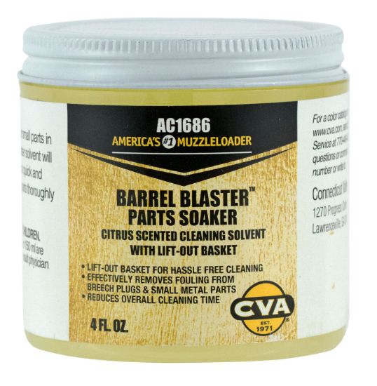 Picture of Cva Ac1686 Barrel Blaster Parts Soaker Removes Fouling 4 Oz Liquid 