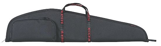 Picture of Ruger 27140 Rifle Case 40" Black Endura W/ Red Ruger Logo Accessory Pocket & Foam Padding 