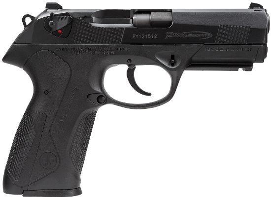 Picture of Beretta Usa Jxf4f20 Px4 Storm Full Size Frame 40 S&W 10+1, 4.10" Black Steel Barrel, Black Bruniton Serrated Steel Slide, Black Polymer Frame W/Picatinny Rail, Ambidextrous 