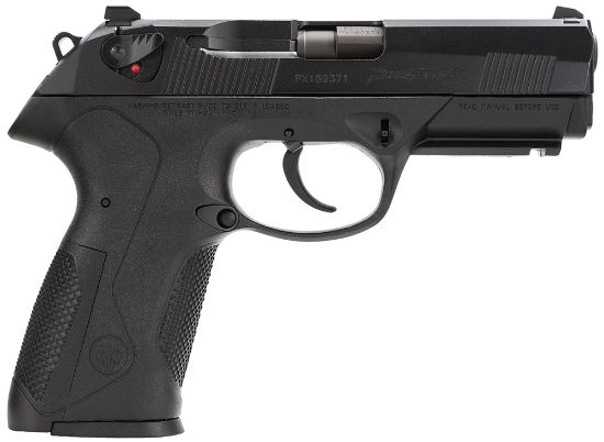 Picture of Beretta Usa Jxf9f20 Px4 Storm Full Size Frame 9Mm Luger 10+1, 4.10" Black Steel Barrel, Black Bruniton Serrated Steel Slide, Black Polymer Frame W/Picatinny Rail, Ambidextrous 