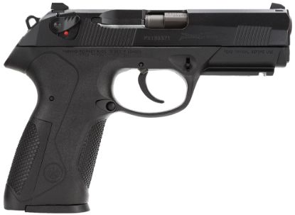 Picture of Beretta Usa Jxf9f21 Px4 Storm Full Size Frame 9Mm Luger 17+1, 4.10" Black Steel Barrel, Black Bruniton Serrated Steel Slide, Black Polymer Frame W/Picatinny Rail, Ambidextrous 