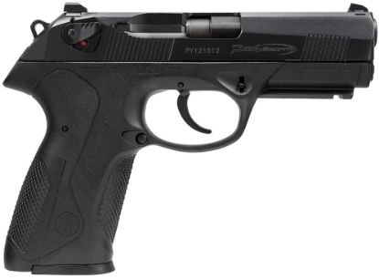 Picture of Beretta Usa Jxf4f21 Px4 Storm Full Size Frame 40 S&W 14+1, 4.10" Black Steel Barrel, Black Bruniton Serrated Steel Slide, Black Polymer Frame W/Picatinny Rail, Ambidextrous 