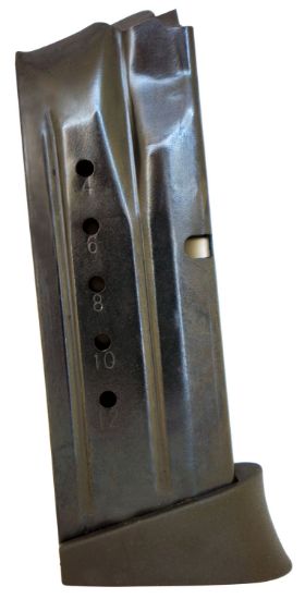 Picture of Promag Smia15 Standard 12Rd 9Mm Luger Fits S&W M&P Compact Blued Steel 