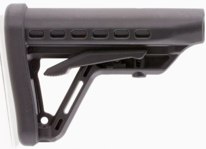 Picture of Archangel Aa125 Low-Profile Black Synthetic, 6 Position, Fits Ar-Platform With Commercial Tube 