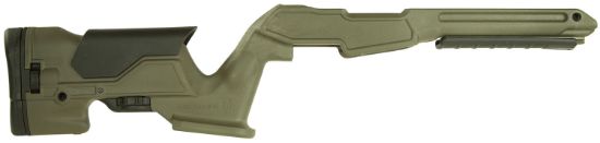 Picture of Archangel Aap1022od Precision Stock Od Green Synthetic Fixed With Adjustable Cheek Riser For Ruger 10/22 