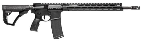 Picture of Daniel Defense 0212816541055 Ddm4 V7 Pro *Ca Compliant 5.56X45mm Nato 18" 10+1 Black Hard Coat Anodized 6 Position W/Softtouch Overmolding Stock 