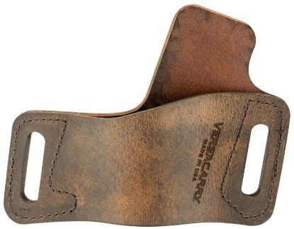 Picture of Versacarry Wbowb21 Protector S1 Owb Distressed Brown Leather Belt Slide Fits Beretta 92Fs Right Hand 