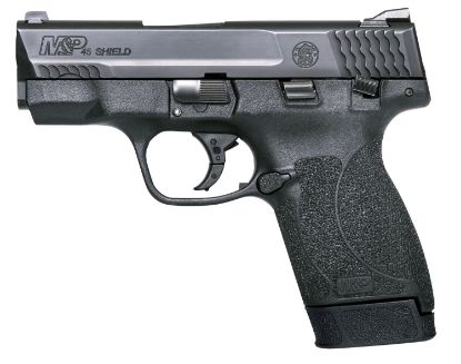 Picture of Smith & Wesson 180022 M&P Shield M2.0 Micro-Compact Frame 45 Acp 6+1/7+1, 3.30" Black Armornite Stainless Steel Barrel & Slide, Matte Black Polymer Frame, Black Textured Grip, Ambidextrous 