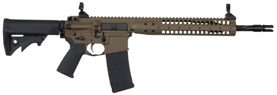 Picture of Lwrc Icr5ck14pspr Individual Carbine Spr 5.56X45mm Nato 14.70" 30+1 Flat Dark Earth Cerakote, Black Adjustable Stock, Magpul Moe+ Grip 