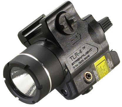 Picture of Streamlight 69241 Tlr-4 Gun Light Black 170 Lumens White C4 Led/Red Laser Hk Usp Compact 