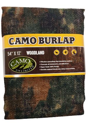 Picture of Camo Systems 9540 Burlap Woodland 54" H X 12" L 
