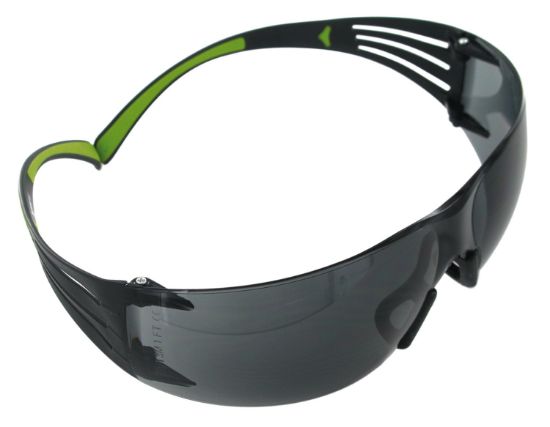 Picture of Peltor Sf400pg8 Sport Securefit 400 Adult Wraparound Gray Lens Polycarbonate Black Frame 