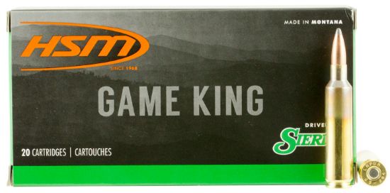 Picture of Hsm 65X2843n Game King 6.5X284 Norma 140 Gr Sierra Gameking Spitzer Boat Tail 20 Per Box/ 20 Case 