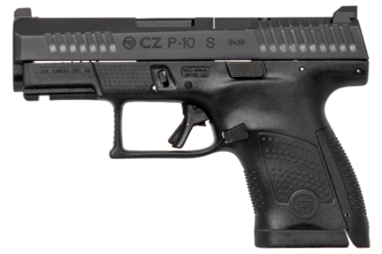 Picture of Cz P-10S 9Mm Black Semi-Automatic 12 Round Pistol