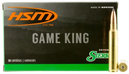 Picture of Hsm 338Rum10n Game King 338 Rum 215 Gr Sierra Gameking Spitzer Boat Tail 20 Per Box/ 20 Case 