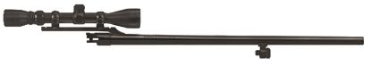 Picture of Mossberg 92156 Oem 12 Gauge 24" Slug Barrel W/Cantilever Mount, Fully-Rifled Bore & Blued Finish, For Use W/Mossberg 500 & Maverick 88 6-Shot Models, Includes 3-9X40mm Scope 