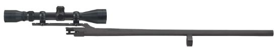 Picture of Mossberg 92356 Oem Replacement 12 Gauge 24" 3" Blued Matte Finish Steel Material Slug Style With 3-9X40mm Scope, Full Rifling & Cantilever Mount For Remington 870 