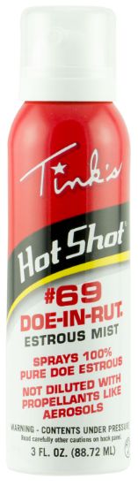 Picture of Tinks W5310 #69 Hot Shot Deer Attractant Doe In Estrus Scent 3 Oz Aerosol 