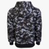 Picture of Arsenal Small Black Camo Cotton-Poly Relaxed Fit Zip-Up Hoodie