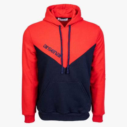 Picture of Arsenal Large Blue / Red Sport Cotton-Poly Relaxed Fit Pullover Hoodie