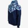 Picture of Arsenal Medium Blue Camo Cotton-Poly Relaxed Fit Ascend Pullover Hoodie