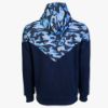 Picture of Arsenal Medium Blue Camo Cotton-Poly Relaxed Fit Ascend Pullover Hoodie