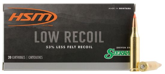 Picture of Hsm 24318N Low Recoil 243 Win 85 Gr Orange Polymer Tip 20 Per Box/ 25 Case 