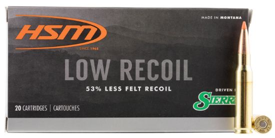 Picture of Hsm 30844N Low Recoil 308 Win 150 Gr Orange Polymer Tip 20 Per Box/ 25 Case 