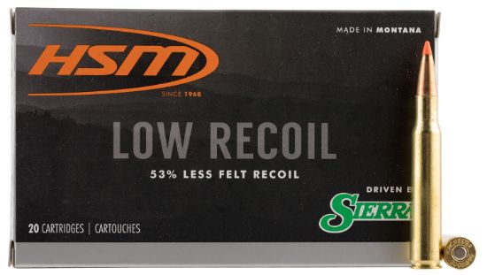 Picture of Hsm 300642N Low Recoil 30-06 Springfield 150 Gr Orange Polymer Tip 20 Per Box/ 20 Case 