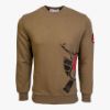 Picture of Arsenal Large Khaki Cotton-Poly Standard Fit Alpha Pullover Sweater